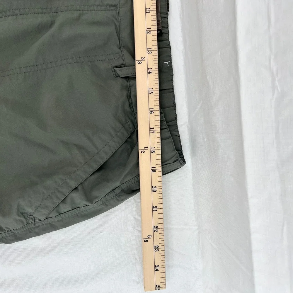 REI Sahara Mens‎ XL Sage Green Nylon Cargo Hiking Shorts UPF 50+ Outdoor 0215